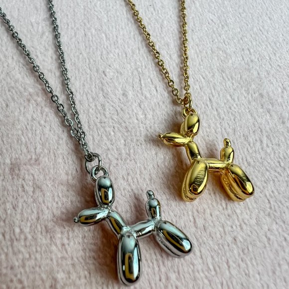 Dog Pendant Necklace Balloon Dog Necklace for Dog Lovers - Picture 7 of 8